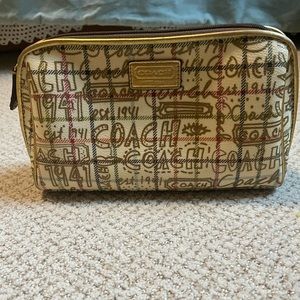 Coach makeup case